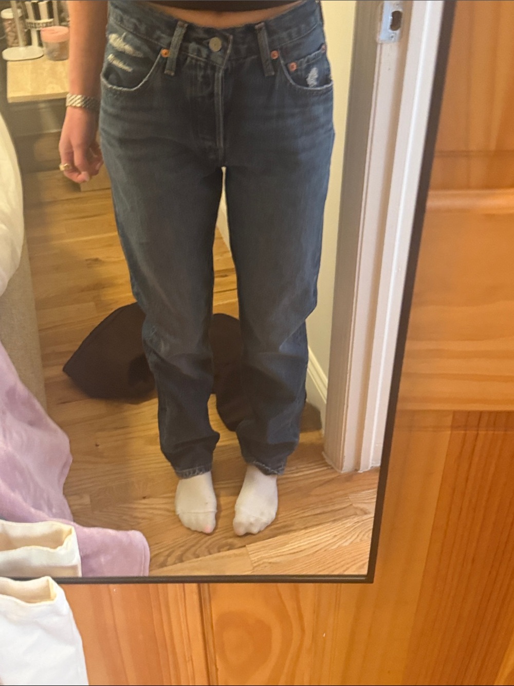 Levi's Relaxed Fit Dark Blue Women's Jeans